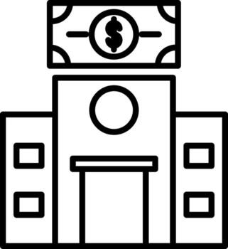 fijo activo icono diseño símbolo vector