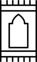 Sajadah Icon Design Symbol vector