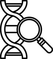 Genetic Icon Design Symbol vector