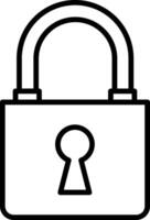 Padlock Icon Design Symbol vector