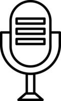 Microphone Icon Design Symbol vector