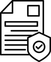 Document Icon Design Symbol vector