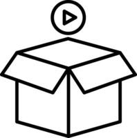 Package Icon Design Symbol vector
