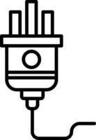 Plug Icon Design Symbol vector