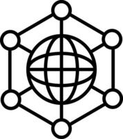 Networking Icon Design Symbol vector