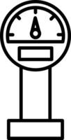 Meter Icon Design Symbol vector