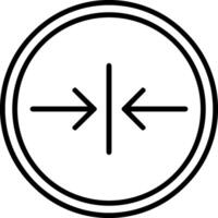 Resize Expand Icon Design Symbol vector