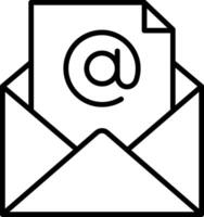 Mail Icon Design Symbol vector