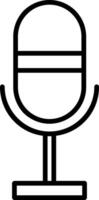 Microphone Icon Design Symbol vector