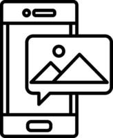 Mms Icon Design Symbol vector