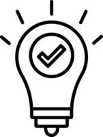 Idea Icon Design Symbol vector