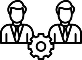 Management Service Icon Design Symbol vector