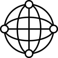 Network Icon Design Symbol vector