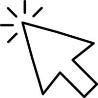 Mouse Pointer Icon Design Symbol vector