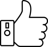 Like Icon Design Symbol vector