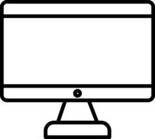 Monitor Screen Icon Design Symbol vector