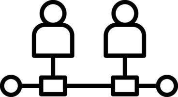 Network Connection Icon Design Symbol vector
