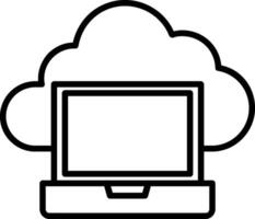 Laptop Icon Design Symbol vector