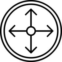Move Selection Icon Design Symbol vector