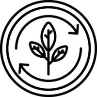 Continuous Icon Design Symbol vector