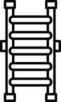 Ladder Icon Design Symbol vector