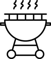Grill Icon Design Symbol vector