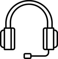 Headset Icon Design Symbol vector