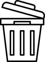 Garbage Icon Design Symbol vector