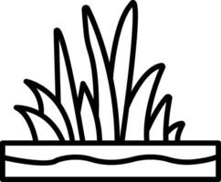 Grass Icon Design Symbol vector