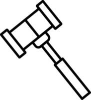 Hammer Icon Design Symbol vector