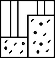 Gypsum Board Icon Design Symbol vector