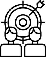 Goals Icon Design Symbol vector