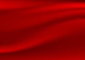 Red satin smooth fabric background space for selling products, backdrop, wallpaper, background, text. illustration. vector