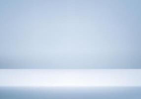 Empty gray studio room background. Empty Room Studio with table. Space for selling products, backdrop, wallpaper, background, text. Gradient table. illustration. vector