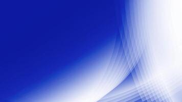 Abstract geometric white and blue color background with curve lines. vector