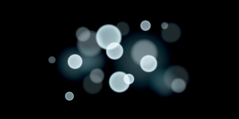 Soft focus bokeh lights. Glittering sparkles and shining circles for festive themes