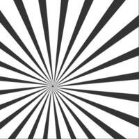 Black And White Radial Striped Background Creating a Visual Effect vector