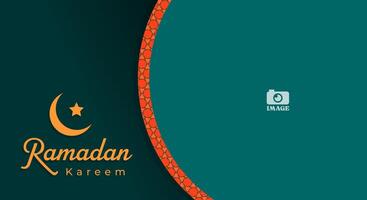 Ramadan Kareem design background. Template for sales promotions at Muslim event celebrations. Typography vector