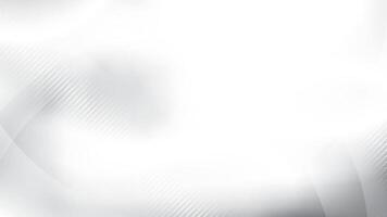 Abstract white and gray color, modern design stripes background with curve lines. vector