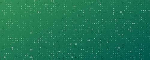 Abstract geometric background with squares. Green pixel background with empty space. illustration vector
