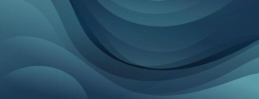 Abstract background with a blue wave pattern vector