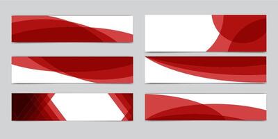 Divider Header for App, Banners or Posters. Set of Template Dividers Shapes for Website. Curve Lines, Drops, Wave Collection of Design Element for Top, Bottom Page Web Site. vector