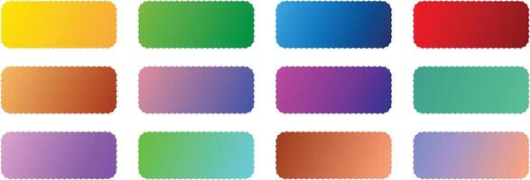 Set of Colorful Text Box Banner. Creative text box. Title bar. Blank text box for infographic, poster, brochure, and banner vector