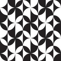 Abstract Monochrome Round and Round Repeat Pattern Background Wallpaper vector