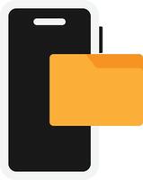 Folder Gadget File Document vector