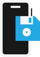 Gadget Diskette Checklist Meeting vector