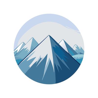 Obscured Mountains Beyond the Void
