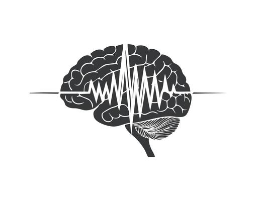 Brainwave Silhouette Design