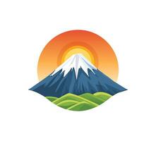 Eclipsed Summits of Solitude vector