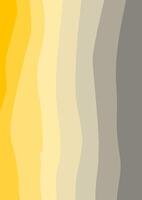 Abstract wavy gradient background with shades of yellow, beige, and gray. Ideal for design projects, presentations, and modern art displays vector